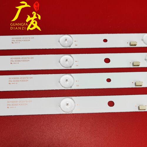 适用冠捷T4312M LD43V22S飞利浦43PFF3011T3/5021/T3灯条DLED43GC - 图1