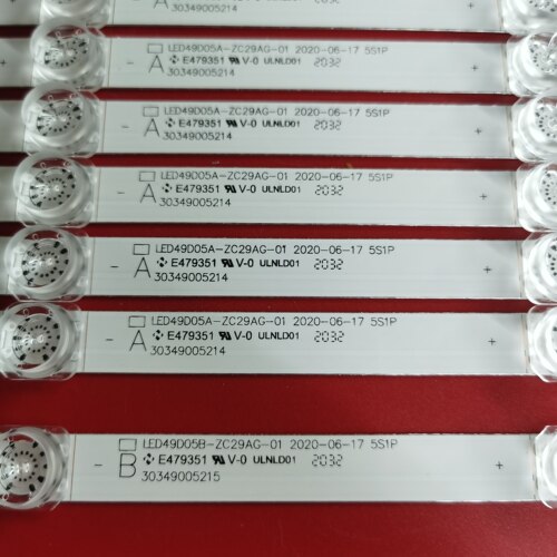 适用夏普4T-C50AHMA灯条LED49D05A-ZC23AG-03 30349005202凹灯条 - 图2