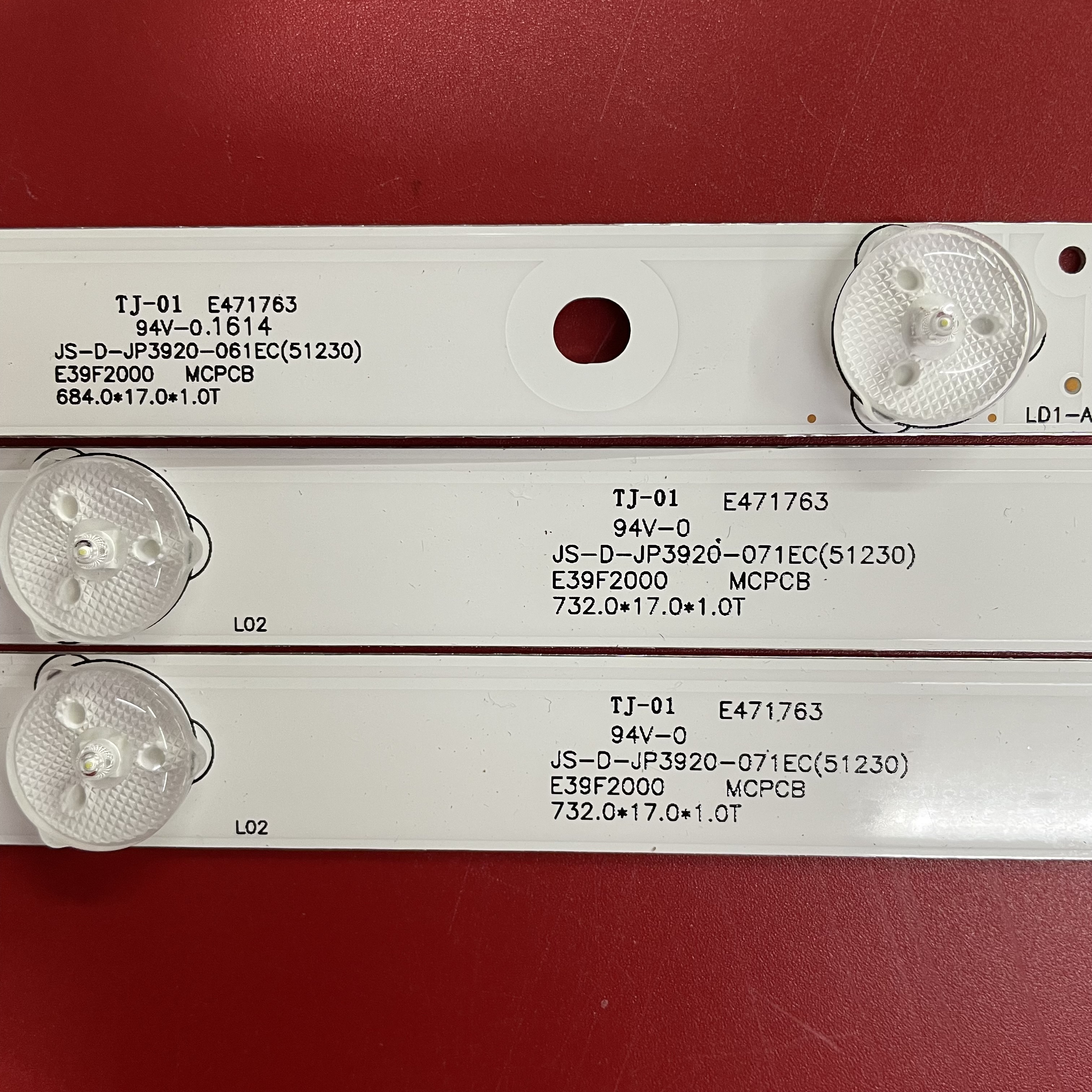 适用乐华LED39C310A B灯条JS-D-JP3910-071EC/061EC D39-2000背光 - 图2