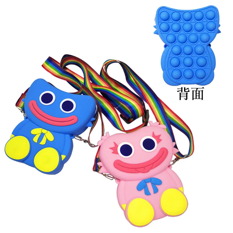 Игрушка Poppy Playtime с присоской, монстры- sausage huggy wuggy ключодержатель