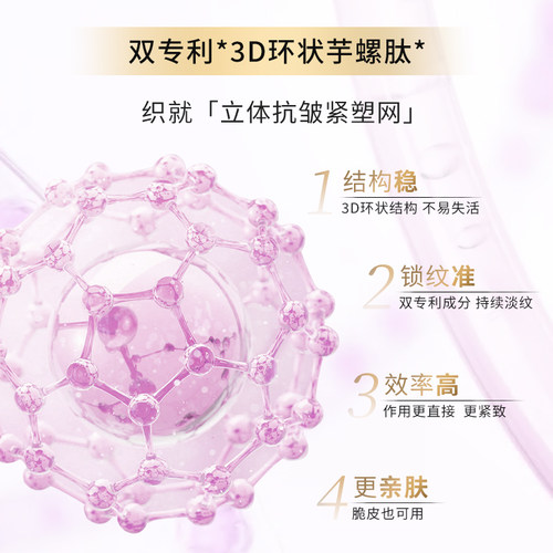 【3A4肽面部抗皱精华乳】三重胜肽视黄醇 紧致保湿抗皱淡化细纹 - 图1