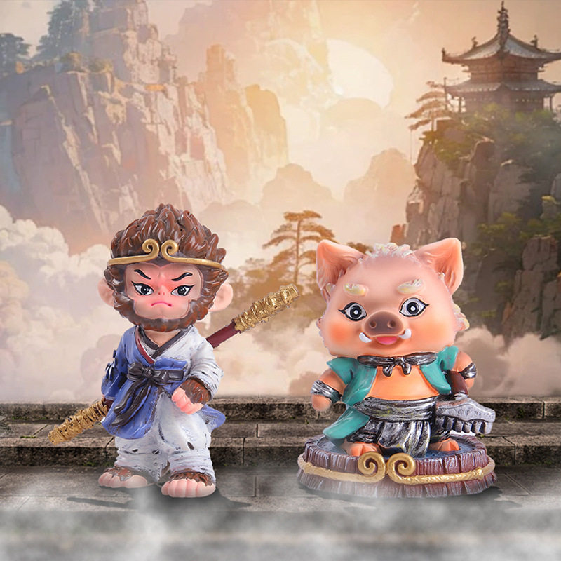 天命之战第三弹潮玩盲盒黑神话悟空手办桌面摆件节日礼物西游周边