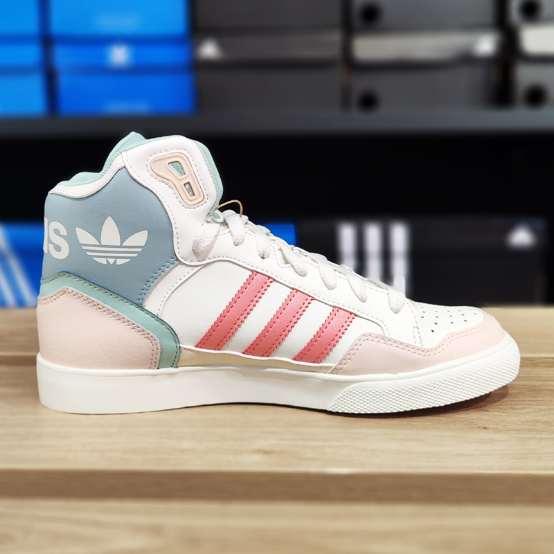 阿迪达斯女鞋2024新款高帮板鞋三叶草Adidas运动鞋子休闲鞋ID6072