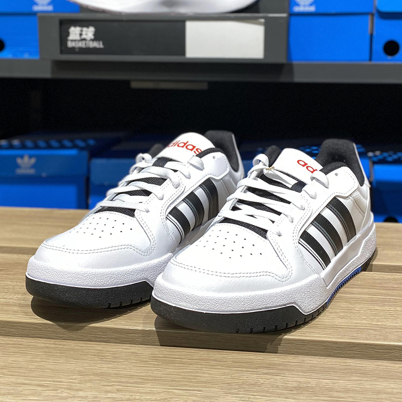 阿迪达斯夏季男鞋Adidas板鞋正品运动鞋子2024新款小白鞋潮GW5499-图1