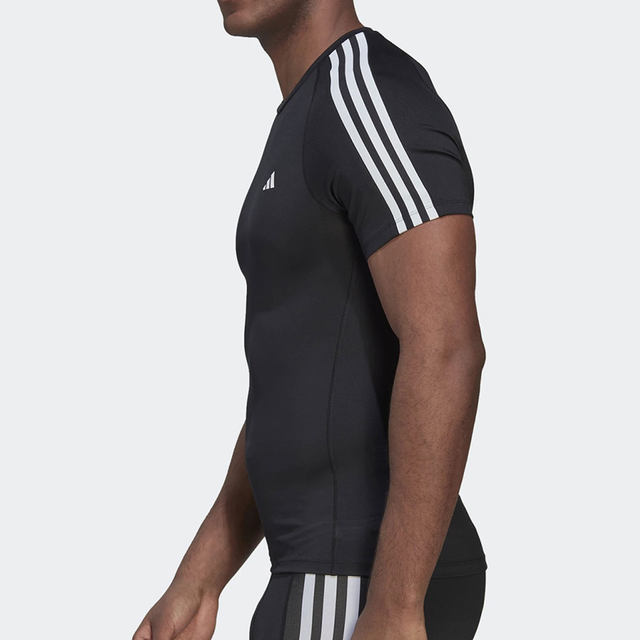 Adidas T-shirt men's quick-drying short-sleeved slim-fitting shirt