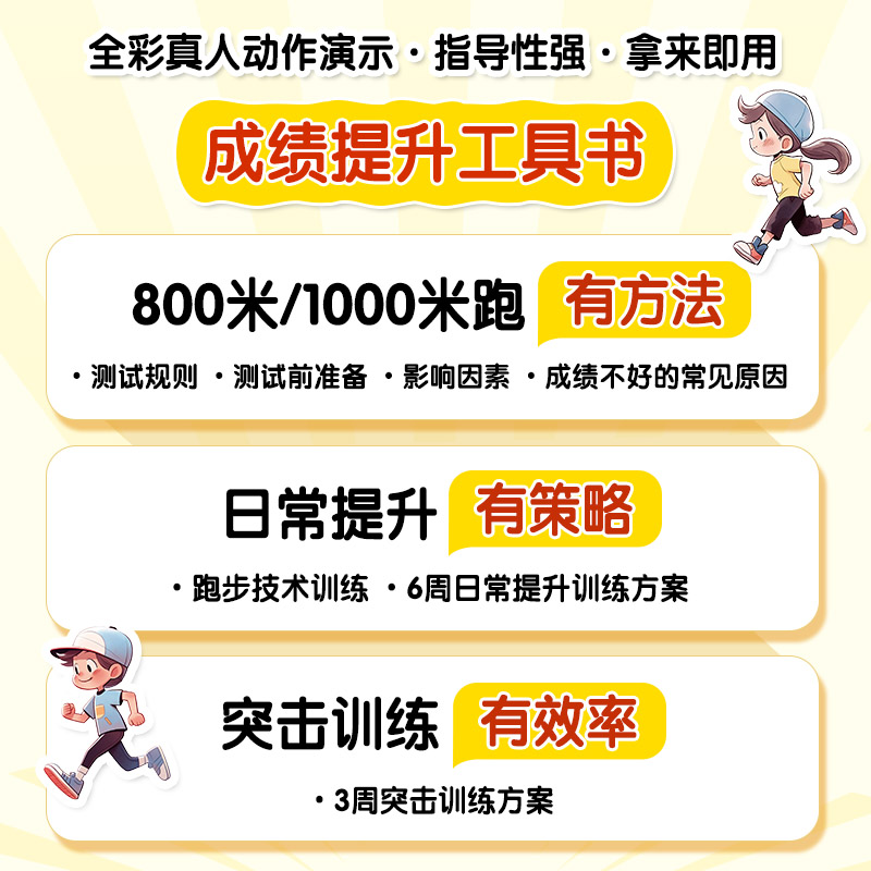 800米跑及1000米跑学练测一本通 王雄 人民邮电出版社 体育运动 中小学体测 体质测试及体育考试 新华正版书籍 - 图0