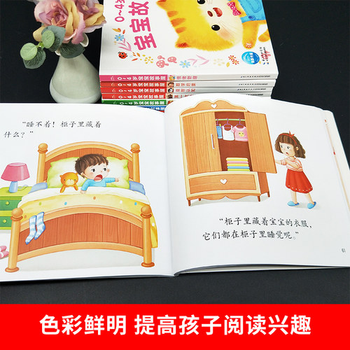 0-4岁宝宝童话故事屋全套16册 0-1-2-3-4岁婴幼儿绘本 宝宝生活习惯书 0-3岁非撕不烂 幼儿绘本启蒙早教书周岁儿童绘本 小熊故事书 - 图1