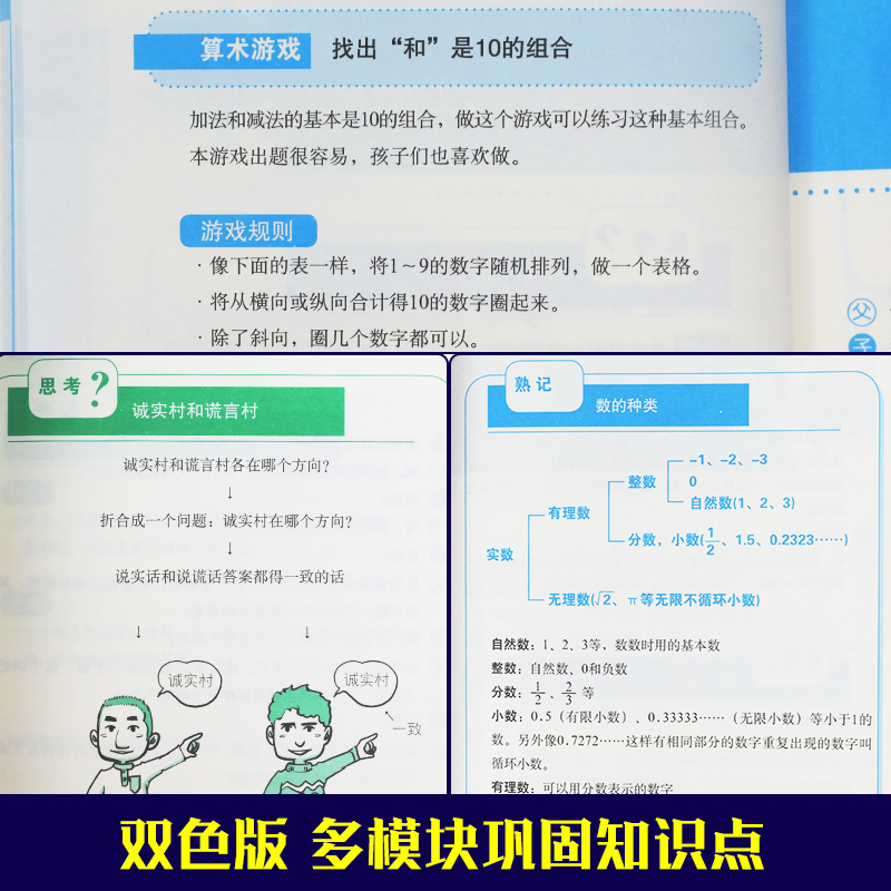 【赠练习簿】原来数学可以这样学给孩子的数学书数学原来这么有趣中小学生课外阅读书科普百科自然科学数学知识读物数理化-图3