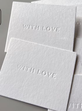 手链卡手串卡片高档饰品卡纸定制