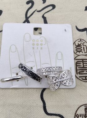 7欧美原单时尚潮流气质百搭精美奢华网红简约大气个性夸张戒指