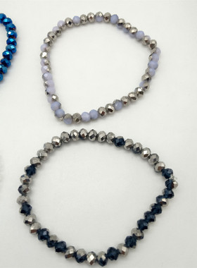 时尚风弹力绳百搭款手镯