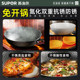Iron pot household cooking pot uncoated fine iron pot