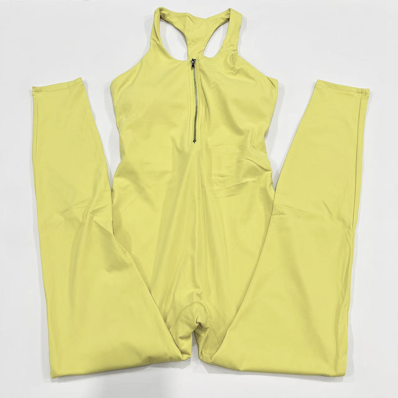 瑜伽服女2025新款运动背心带胸垫跑步训练健身连体服裸感连体衣,淘宝优惠券,粉丝福利购,淘宝优惠卷