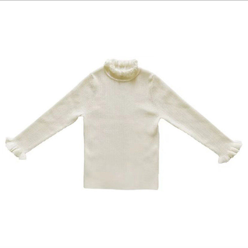 AnyinGirl【软绵绵】秋冬高品质女童花边领宝宝打底针织衫毛衣,淘宝优惠券,粉丝福利购,淘宝优惠卷