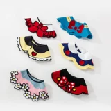 Слюнявчик, шарф, аксессуар, милый нагрудник