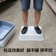 Seating basin security check basket hotel restaurant dining cart storage basin bottom basin rectangular plastic vegetable washing storage box thickened