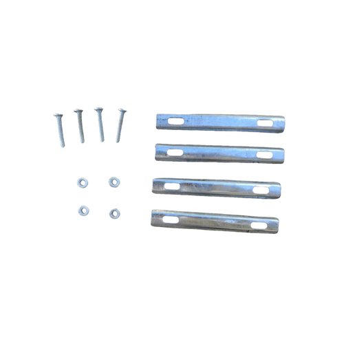 自行车车筐后置前置固定配件车篮菜篮书包后座架安装铁片螺丝通用 - 图3