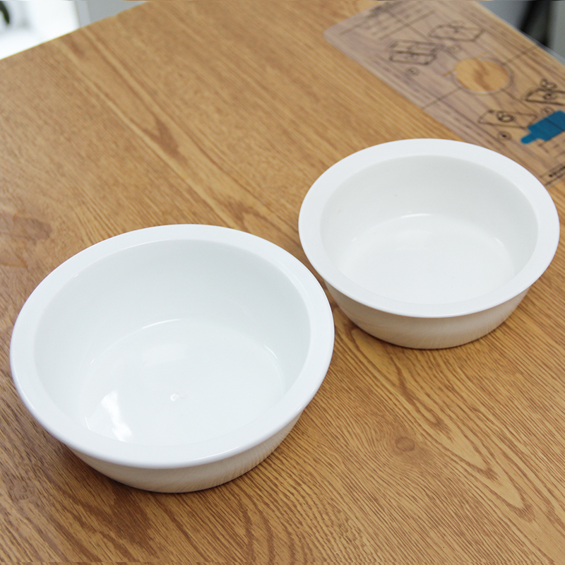 单只陶瓷猫碗 本店竹木架的配套碗 单只装 - 图3