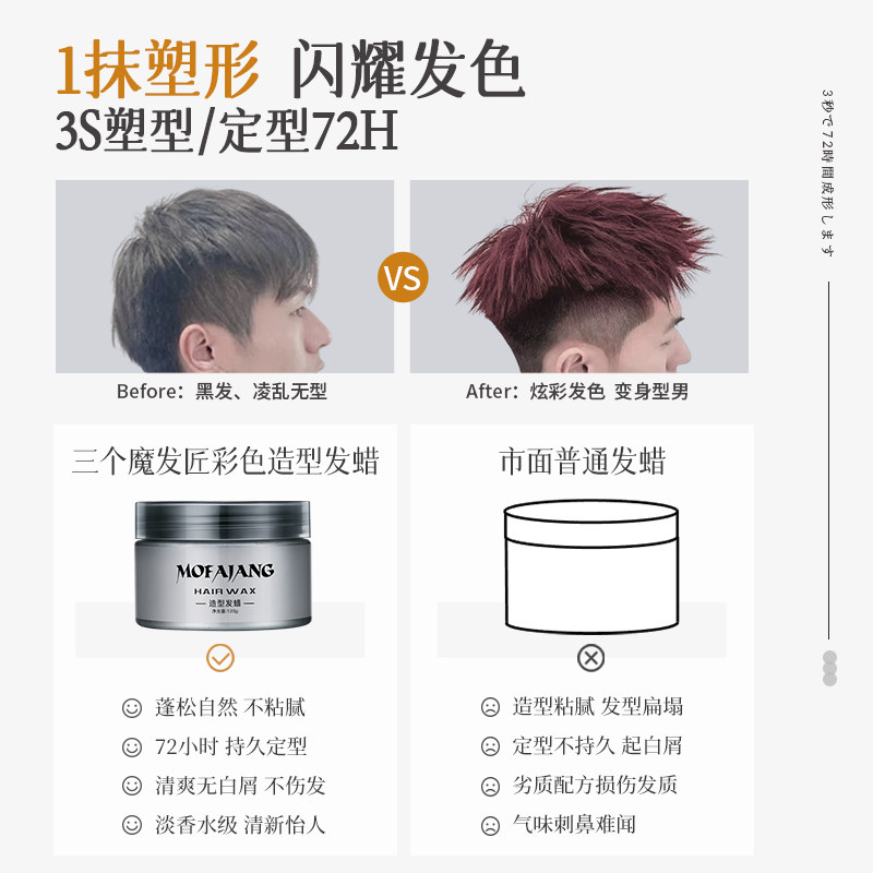  三个魔发匠头发造型