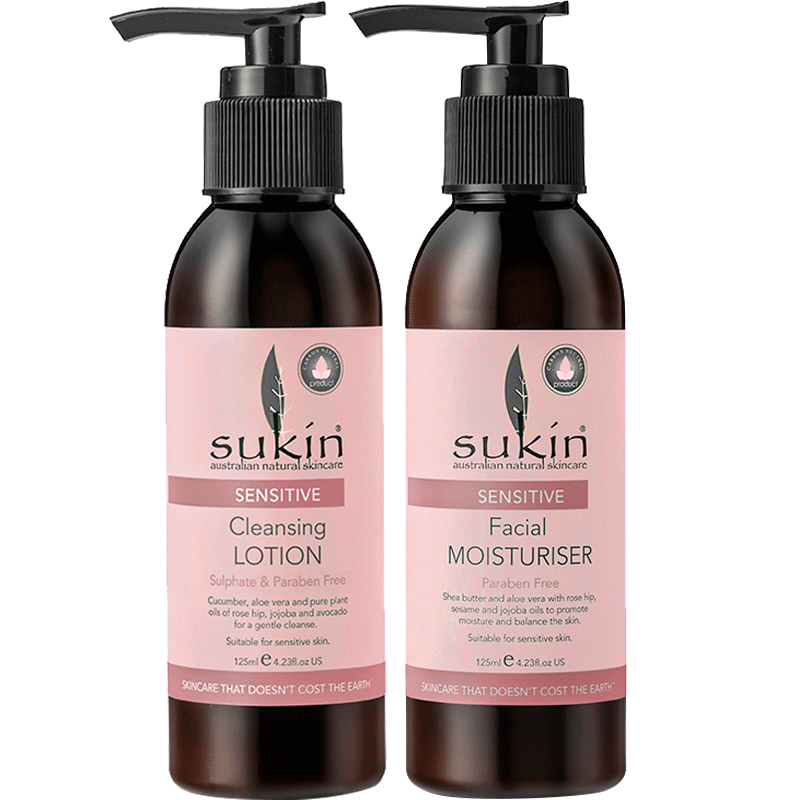 sukin cleanser sensitive skin