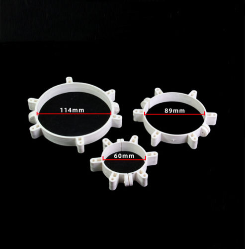 穿梁套管定位卡 50/75/110固定管箍工程工地pvc预埋定位抱箍管件 - 图0