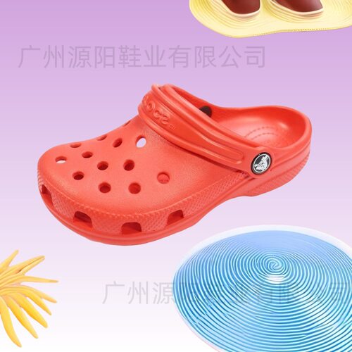 croos爆款经典明星儿童洞洞鞋防滑防水凉鞋柔软舒适沙滩鞋可DY鞋 - 图2