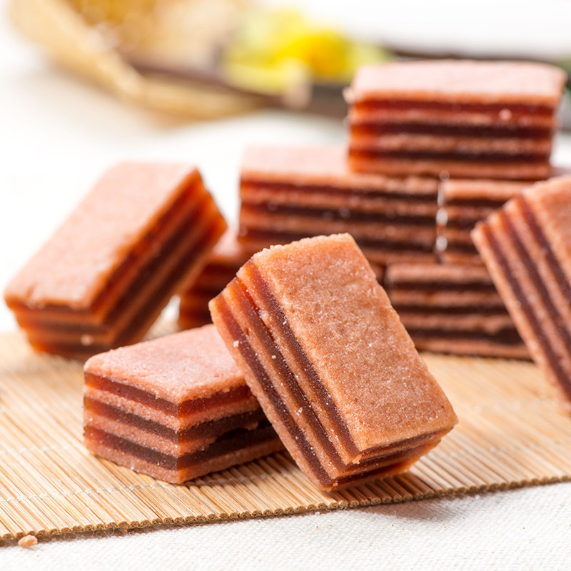 巨源山楂荟礼盒1050g山楂片 汉堡果丹皮卷山楂干果干蜜饯休闲零食