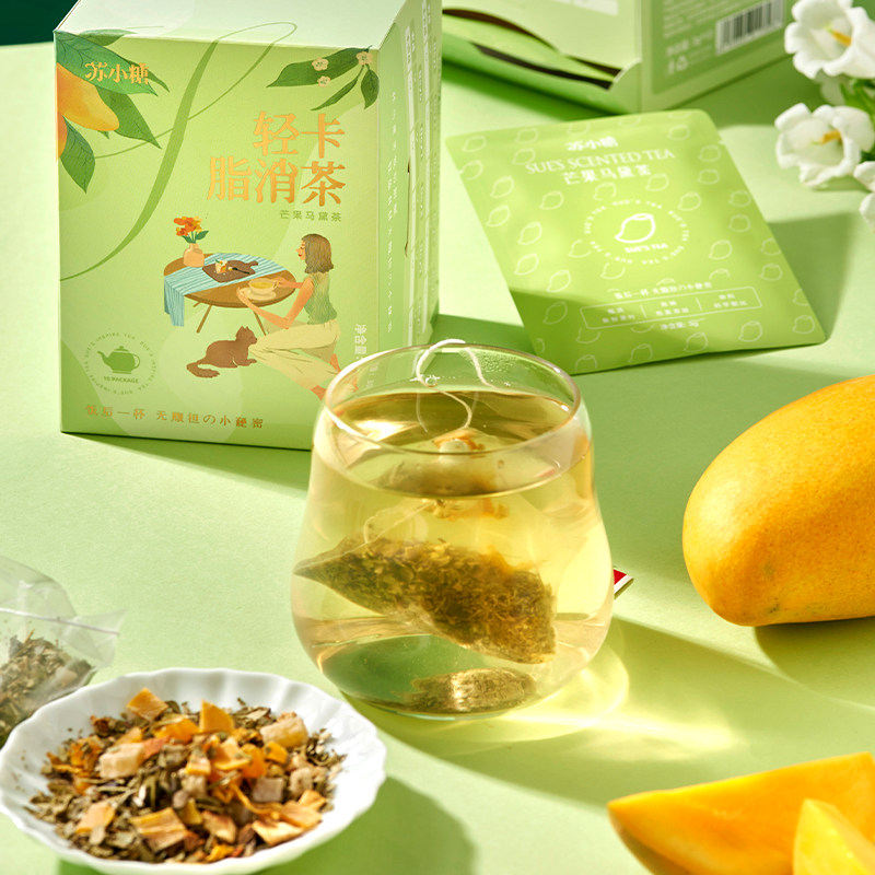 苏小糖新品下火红豆薏仁茶 苏小糖组合型花茶