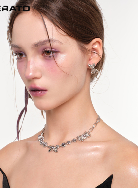 LNERATO缎带蝴蝶结项链