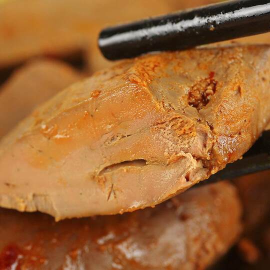 威益威香辣鸭肝卤味即食熟食休闲零食小吃肉类鹅肝口感500g/20袋