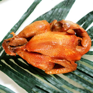 刘美烧鸡 500克买一送一装刘美烧鸡五香熏鸡肉熟食扒鸡即食真空装