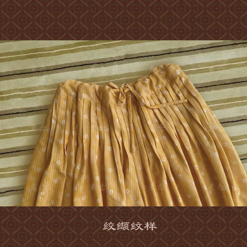 素念原创设计汉晋百褶灯笼裤大版型男女同款春秋款魏晋南北朝 - 图0