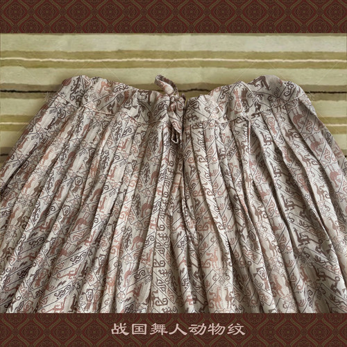 素念原创设计汉晋百褶灯笼裤大版型男女同款春秋款魏晋南北朝 - 图1