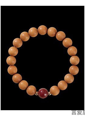 桃木手串女男佛珠念珠精