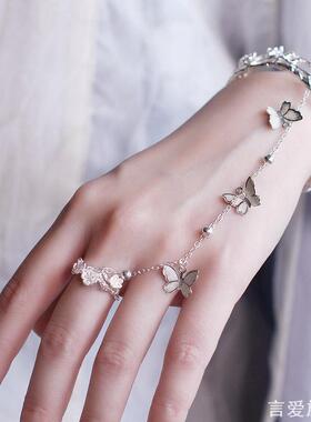 中国风古风铃铛手镯有声森系风铃