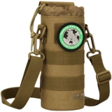 Чайник с держателем для бутылки, тактическая складная поясная сумка со стаканом, 600 мл