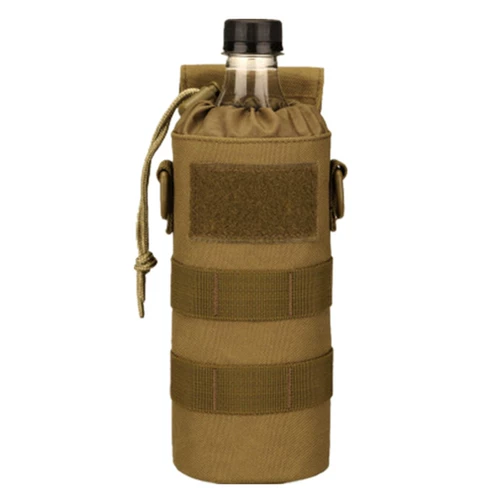 Чайник с держателем для бутылки, тактическая складная поясная сумка со стаканом, 600 мл