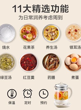 苏泊尔养生壶家用炖煮一体保温