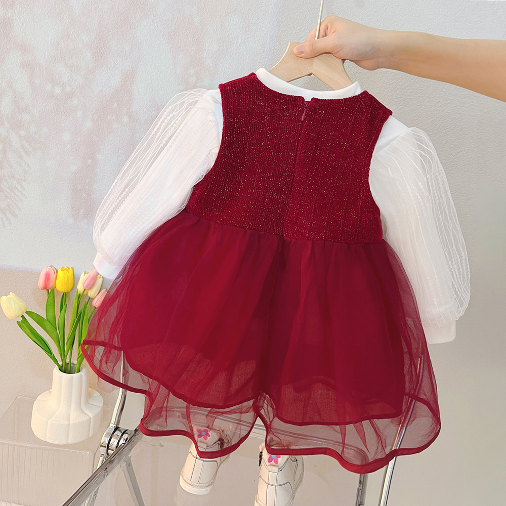 女童秋冬礼服公主裙加绒儿童裙子冬季婴儿童装一岁宝宝冬装连衣裙,淘宝优惠券,粉丝福利购,淘宝优惠卷