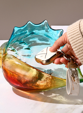 可爱网红ins风创意入门玄关办公桌装饰艺术海螺工艺品摆件高级小