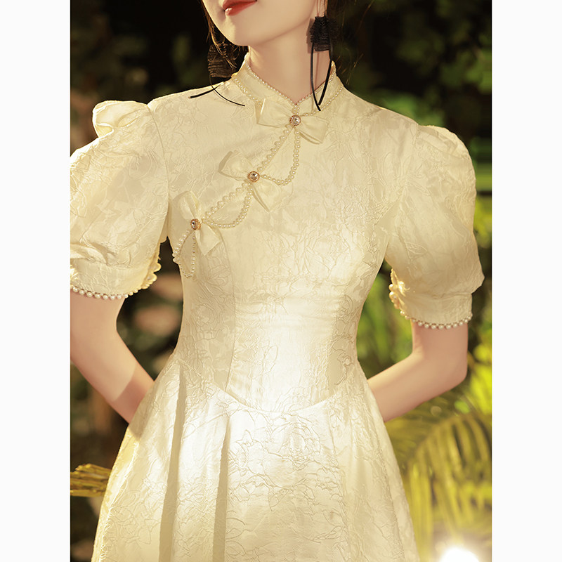 高级感小众旗袍晚礼服女轻奢连衣裙 普洛欣礼服/晚装