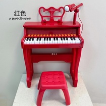 Bao Li 37 Key electronic violin Childrens piano toy can play home 3-6-year-old 2 male girl first school musical instrument gift