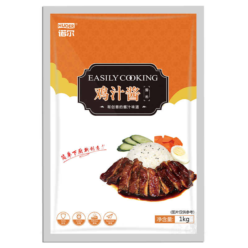 诺尔鸡汁酱1KG 照烧汁 盖浇鸡肉饭烤肉拌饭照烧鸡腿饭酱 商用美味