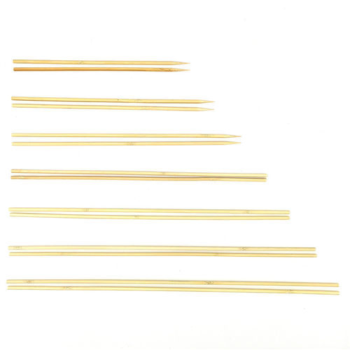 6.0mm35/40cm42/50cm60cm80cm厘米大羊肉串蜂箱鸟笼竹荪烧烤竹签 - 图3