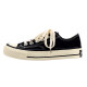 All-match black 1970s couple classic canvas shoes