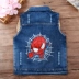 Áo vest trẻ em denim nữ mùa xuân và mùa thu nam bé vest vai trẻ em vest trẻ em 2019 Phiên bản Hàn Quốc mặc hoang dã - Áo ghi lê Áo ghi lê