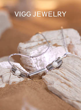 VIGG夹心项链女高级感