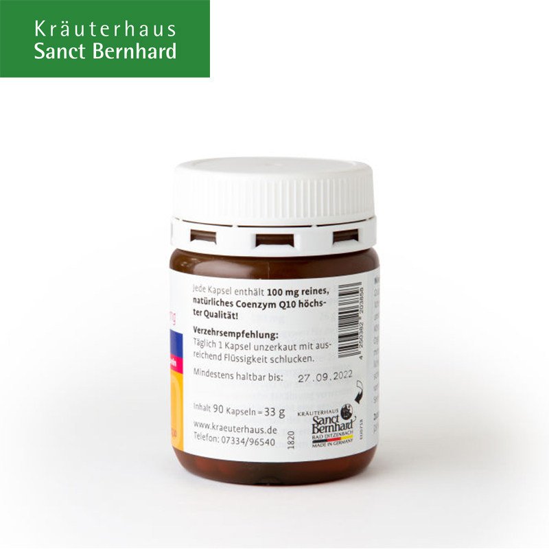 sanct bernhard圣伯纳德德国软胶囊 KrauterhausSanctBernhard海外辅酶Q10