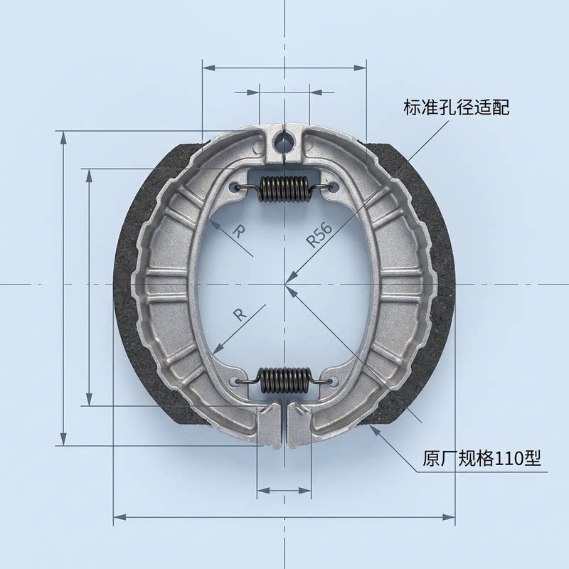 Emma specifies silent and wear-resistant electric vehicle brake pads