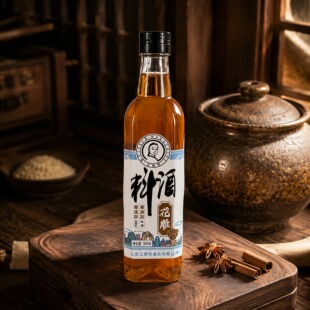 王致和花雕料酒500ml瓶装调味品家用